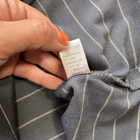 Free Fly Womens Bamboo Shoreline 3/4 Sleeve Top UPF 50 Blue Steel Sz Small - Picture 8 of 10